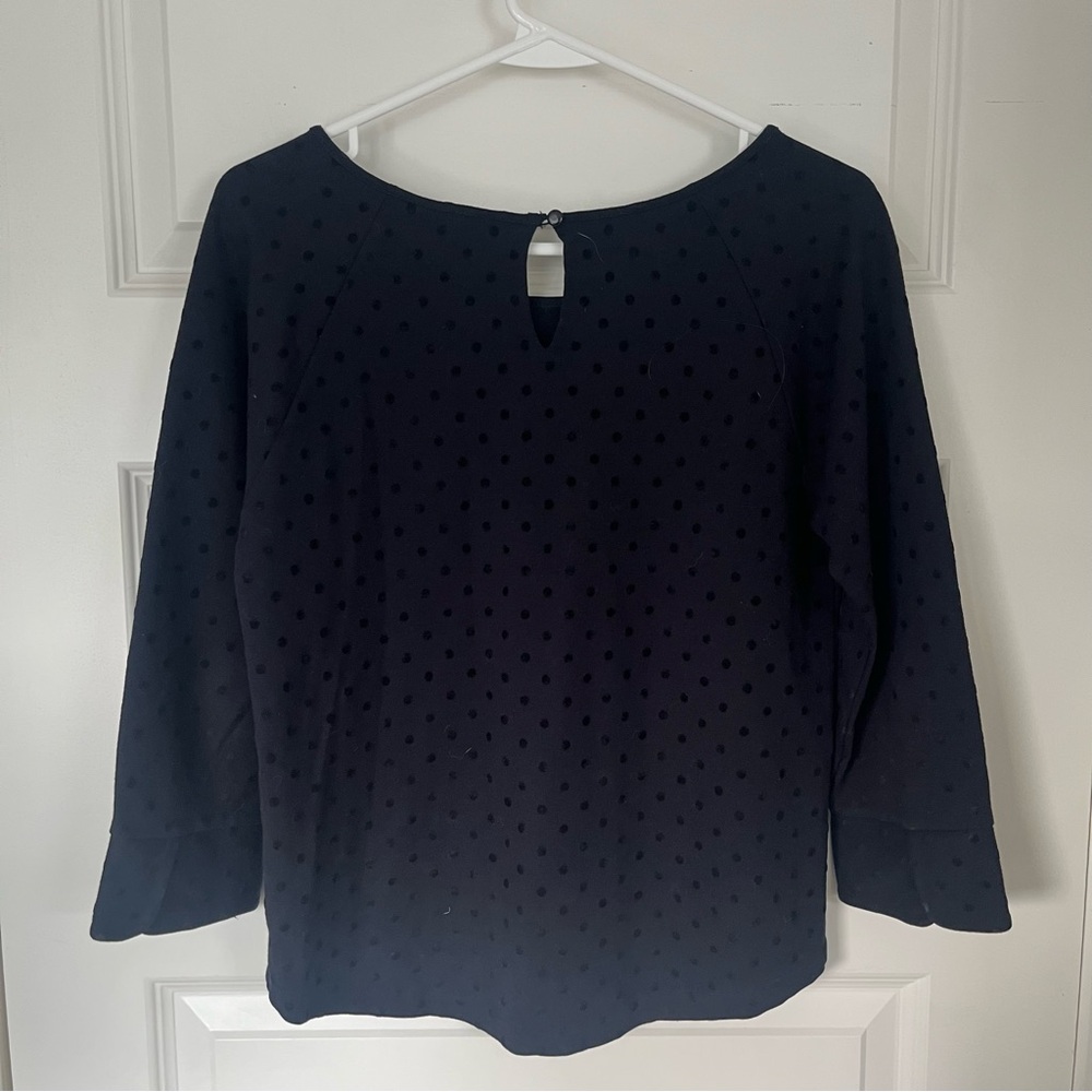 J. Crew Black Blouse - Picture 3 of 4